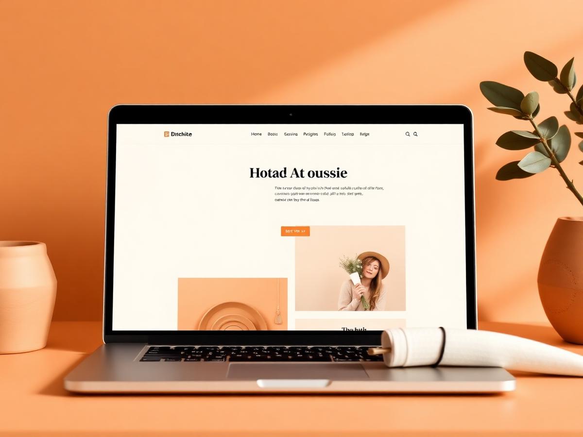 Boutique brand site